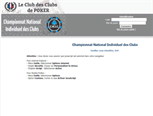Tablet Screenshot of cnic.leclubdesclubs.org